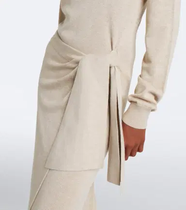 Isabel Marant Jozira draped sweater dress | Thumbnail 6 Isabel Marant Jozira draped sweater dress | Thumbnail 6