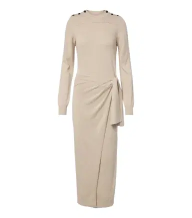 Isabel Marant Jozira draped sweater dress | Thumbnail 1 Isabel Marant Jozira draped sweater dress | Thumbnail 1