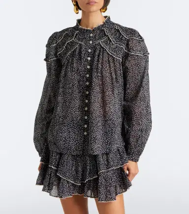 Marant Etoile Christa polka-dot cotton blouse | Thumbnail 3 Marant Etoile Christa polka-dot cotton blouse | Thumbnail 3