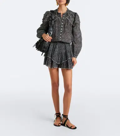 Marant Etoile Christa polka-dot cotton blouse | Thumbnail 6 Marant Etoile Christa polka-dot cotton blouse | Thumbnail 6