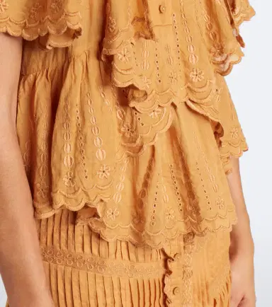 Marant Etoile Lorna embroidered cotton top | Thumbnail 4 Marant Etoile Lorna embroidered cotton top | Thumbnail 4