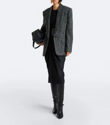 Marant Étoile Parly herringbone jacket | Thumbnail 7 Marant Étoile Parly herringbone jacket | Thumbnail 7