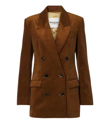 Marant Étoile Rasma cotton and linen corduroy blazer | Thumbnail 1 Marant Étoile Rasma cotton and linen corduroy blazer | Thumbnail 1