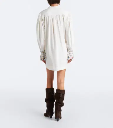 Marant Etoile Merva embroidered minidress | Thumbnail 5 Marant Etoile Merva embroidered minidress | Thumbnail 5