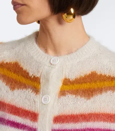 Marant Étoile Molly mohair and wool-blend cardigan | Thumbnail 6 Marant Étoile Molly mohair and wool-blend cardigan | Thumbnail 6