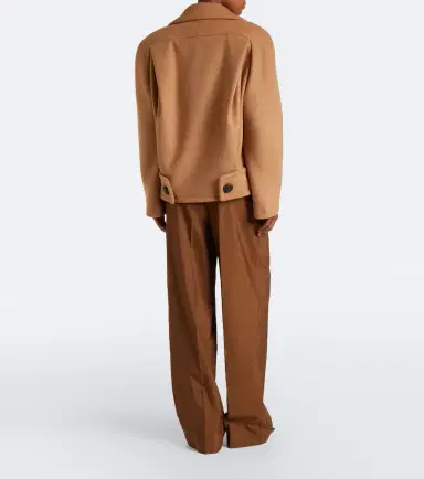Stella McCartney Wool and silk wide-leg pants | Thumbnail 5 Stella McCartney Wool and silk wide-leg pants | Thumbnail 5