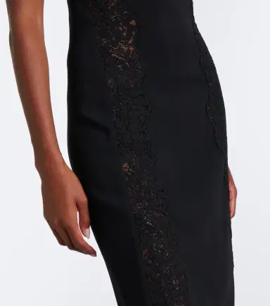 Stella McCartney Lace-trimmed minidress | Thumbnail 3 Stella McCartney Lace-trimmed minidress | Thumbnail 3
