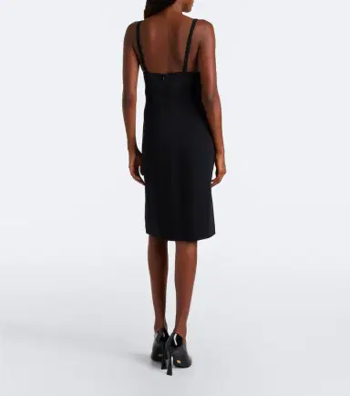 Stella McCartney Lace-trimmed minidress | Thumbnail 4 Stella McCartney Lace-trimmed minidress | Thumbnail 4
