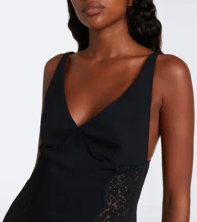 Stella McCartney Lace-trimmed minidress | Thumbnail 5 Stella McCartney Lace-trimmed minidress | Thumbnail 5