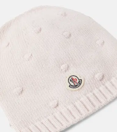 Moncler Enfant Wool and cashmere beanie | Thumbnail 3 Moncler Enfant Wool and cashmere beanie | Thumbnail 3