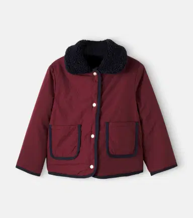 Bonpoint Moline reversible teddy jacket | Thumbnail 5 Bonpoint Moline reversible teddy jacket | Thumbnail 5