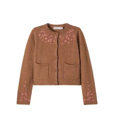 Bonpoint Madelia embroidered wool-blend cardigan | Thumbnail 1 Bonpoint Madelia embroidered wool-blend cardigan | Thumbnail 1
