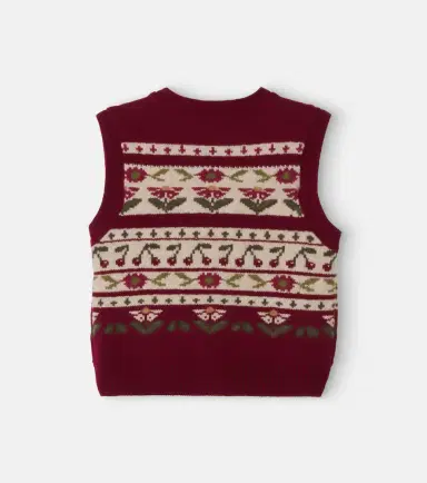 Bonpoint Meriam wool sweater vest | Thumbnail 2 Bonpoint Meriam wool sweater vest | Thumbnail 2