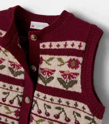Bonpoint Meriam wool sweater vest | Thumbnail 3 Bonpoint Meriam wool sweater vest | Thumbnail 3