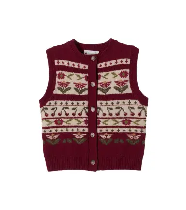 Bonpoint Meriam wool sweater vest | Thumbnail 1 Bonpoint Meriam wool sweater vest | Thumbnail 1