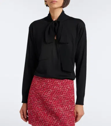 Valentino Bow-detail wool sweater | Thumbnail 2 Valentino Bow-detail wool sweater | Thumbnail 2
