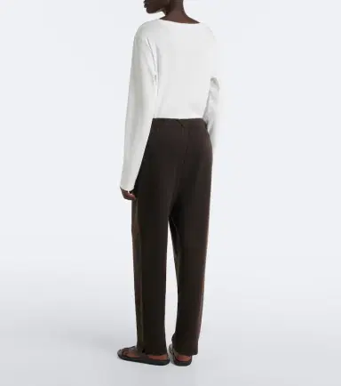 The Row Parvi cashmere wide-leg pants | Thumbnail 2 The Row Parvi cashmere wide-leg pants | Thumbnail 2