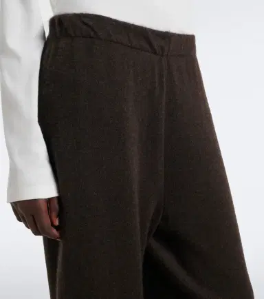 The Row Parvi cashmere wide-leg pants | Thumbnail 3 The Row Parvi cashmere wide-leg pants | Thumbnail 3