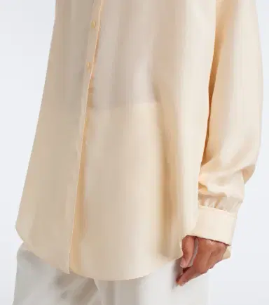 The Row Lula silk satin shirt | Thumbnail 6 The Row Lula silk satin shirt | Thumbnail 6