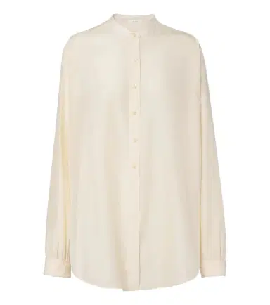 The Row Lula silk satin shirt | Thumbnail 1 The Row Lula silk satin shirt | Thumbnail 1