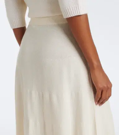 Arch4 Helma cashmere midi skirt | Thumbnail 3 Arch4 Helma cashmere midi skirt | Thumbnail 3