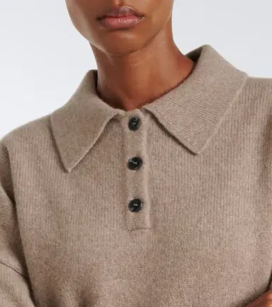 Arch4 Kings Road cashmere polo sweater | Thumbnail 3 Arch4 Kings Road cashmere polo sweater | Thumbnail 3