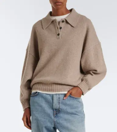Arch4 Kings Road cashmere polo sweater | Thumbnail 4 Arch4 Kings Road cashmere polo sweater | Thumbnail 4