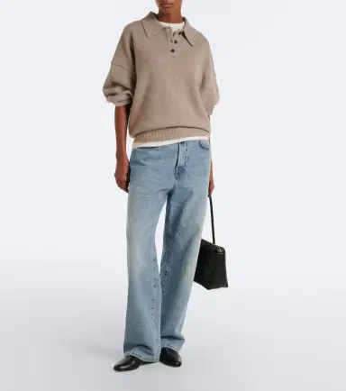 Arch4 Kings Road cashmere polo sweater | Thumbnail 6 Arch4 Kings Road cashmere polo sweater | Thumbnail 6