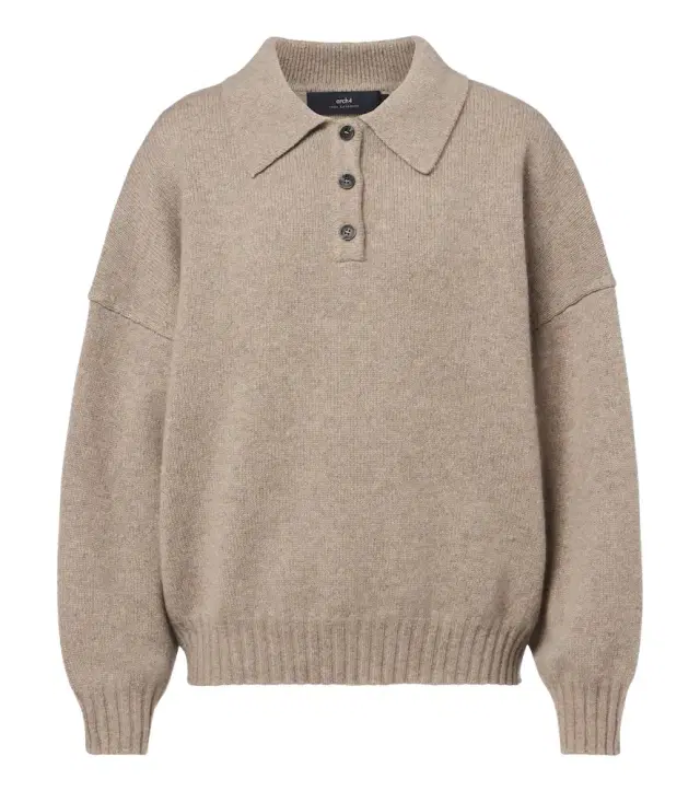 Kings Road cashmere polo sweater Kings Road cashmere polo sweater