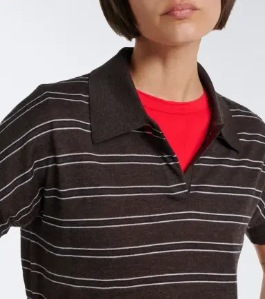 Arch4 Darya striped cashmere polo shirt | Thumbnail 5 Arch4 Darya striped cashmere polo shirt | Thumbnail 5