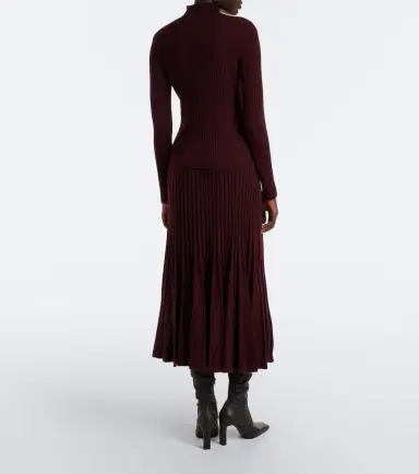 Arch4 Sabrina cashmere midi skirt | Thumbnail 2 Arch4 Sabrina cashmere midi skirt | Thumbnail 2
