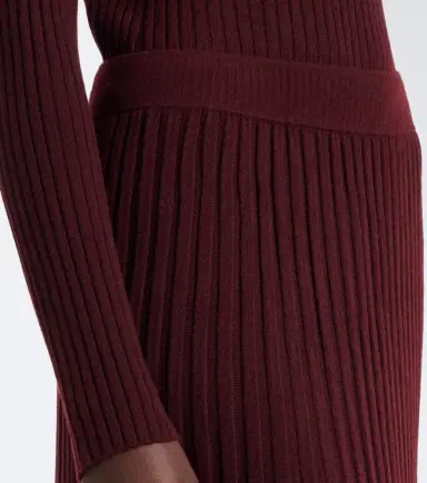 Arch4 Sabrina cashmere midi skirt | Thumbnail 3 Arch4 Sabrina cashmere midi skirt | Thumbnail 3