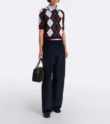 Arch4 Bronagh argyle cashmere sweater | Thumbnail 2 Arch4 Bronagh argyle cashmere sweater | Thumbnail 2