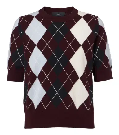 Arch4 Bronagh argyle cashmere sweater | Thumbnail 1 Arch4 Bronagh argyle cashmere sweater | Thumbnail 1