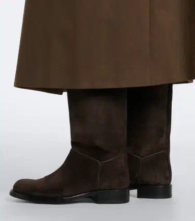 The Row Nobilis suede knee-high boots | Thumbnail 3 The Row Nobilis suede knee-high boots | Thumbnail 3