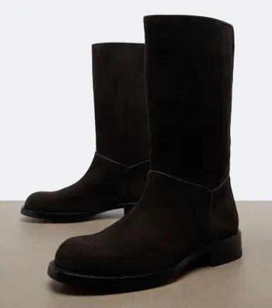 The Row Nobilis suede knee-high boots | Thumbnail 6 The Row Nobilis suede knee-high boots | Thumbnail 6