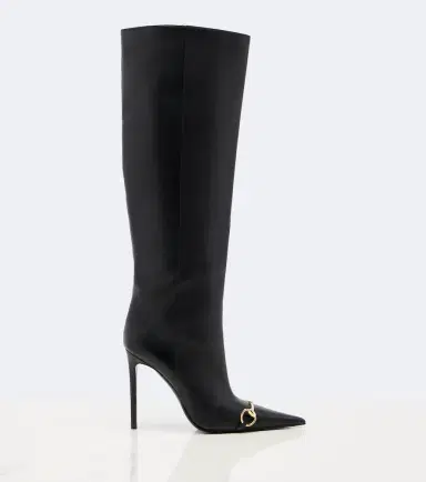 Gucci Donna Horsebit knee-high boots | Thumbnail 2 Gucci Donna Horsebit knee-high boots | Thumbnail 2