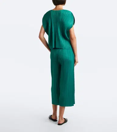 Pleats Please Issey Miyake Monthly Colors: July pleated wide-leg pants | Thumbnail 2 Pleats Please Issey Miyake Monthly Colors: July pleated wide-leg pants | Thumbnail 2