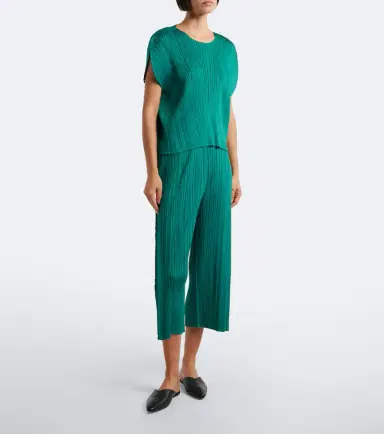 Pleats Please Issey Miyake Monthly Colors: July pleated wide-leg pants | Thumbnail 5 Pleats Please Issey Miyake Monthly Colors: July pleated wide-leg pants | Thumbnail 5