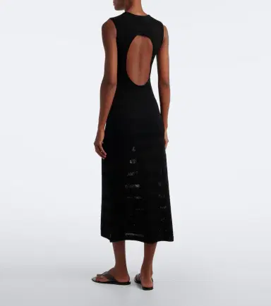 Eres Reguliere striped cotton-blend midi dress | Thumbnail 3 Eres Reguliere striped cotton-blend midi dress | Thumbnail 3