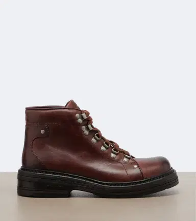 Miu Miu Leather lace-up boots | Thumbnail 4 Miu Miu Leather lace-up boots | Thumbnail 4