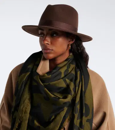 Max Mara Wool and cashmere fedora | Thumbnail 4 Max Mara Wool and cashmere fedora | Thumbnail 4