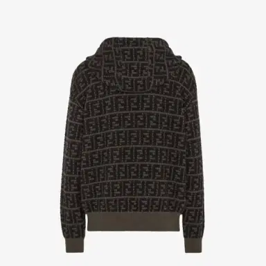 Fendi Bomber-style blouson with drawstring hood and welt pockets | Thumbnail 2 Fendi Bomber-style blouson with drawstring hood and welt pockets | Thumbnail 2