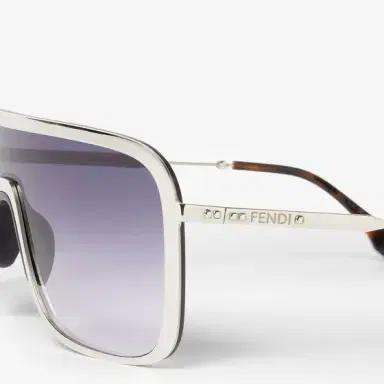 Fendi With their glossy metal mask construction, Eclipse | Thumbnail 3 Fendi With their glossy metal mask construction, Eclipse | Thumbnail 3