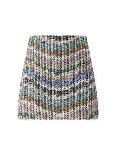 Missoni Striped Metallic Crochet-knit Mini Skirt | Thumbnail 1 Missoni Striped Metallic Crochet-knit Mini Skirt | Thumbnail 1
