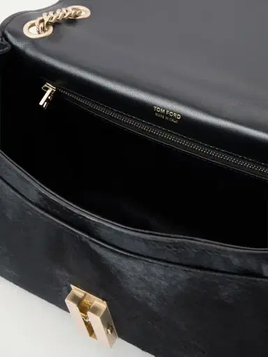 Tom Ford T-embellished Calf Hair Shoulder Bag | Thumbnail 6 Tom Ford T-embellished Calf Hair Shoulder Bag | Thumbnail 6