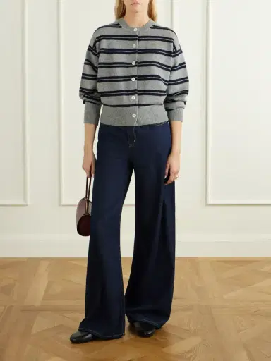 Daughter Ada Striped Wool Cardigan | Thumbnail 2 Daughter Ada Striped Wool Cardigan | Thumbnail 2