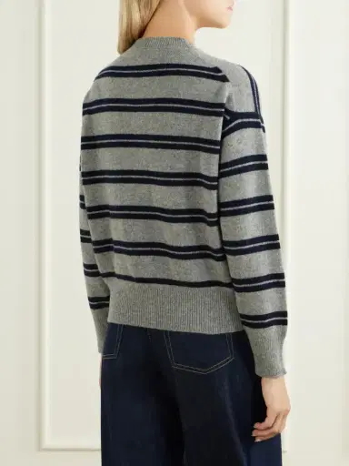 Daughter Ada Striped Wool Cardigan | Thumbnail 4 Daughter Ada Striped Wool Cardigan | Thumbnail 4