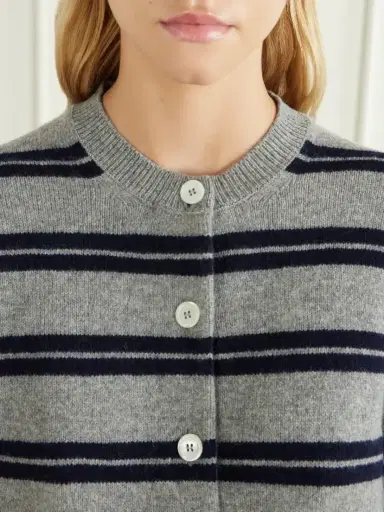 Daughter Ada Striped Wool Cardigan | Thumbnail 5 Daughter Ada Striped Wool Cardigan | Thumbnail 5