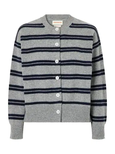 Daughter Ada Striped Wool Cardigan | Thumbnail 1 Daughter Ada Striped Wool Cardigan | Thumbnail 1